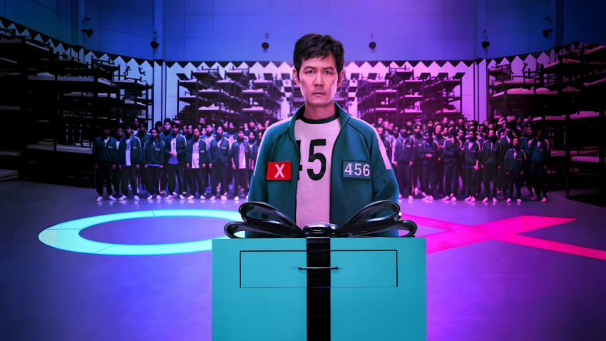 Cool Squid Game Desktop Background 4K