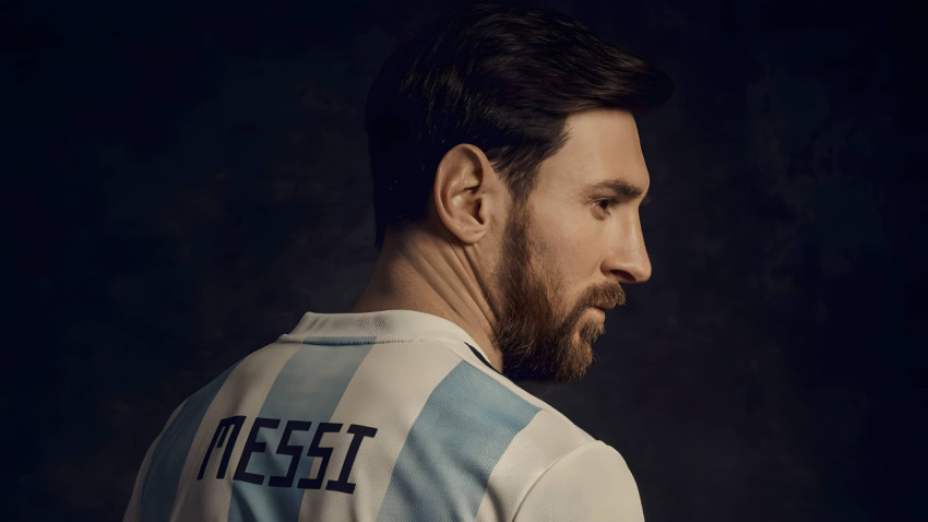 Messi FIFA World Cup 4K Wallpaper