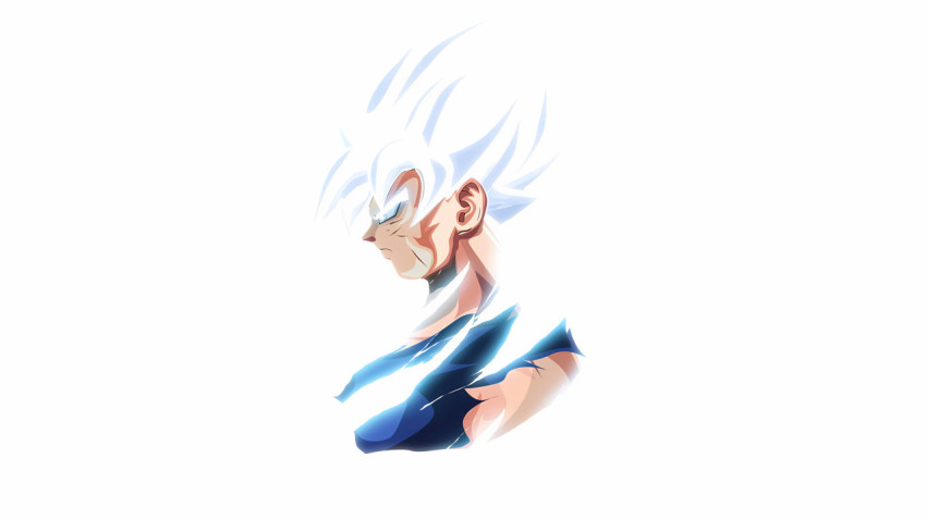 Goku Ultra Instinct Sign Desktop Photo