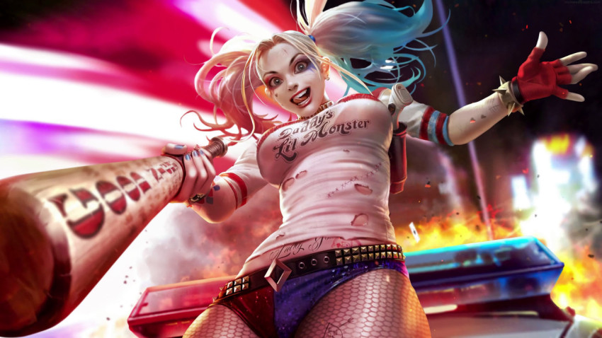 Download HD Harley Quinn Desktop Wallpaper Now