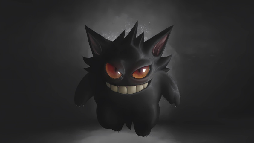Gengar Desktop Picture 4K Wallpaper for PC
