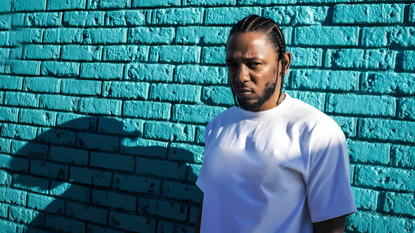 Kendrick Lamar on Brick Wall Photo