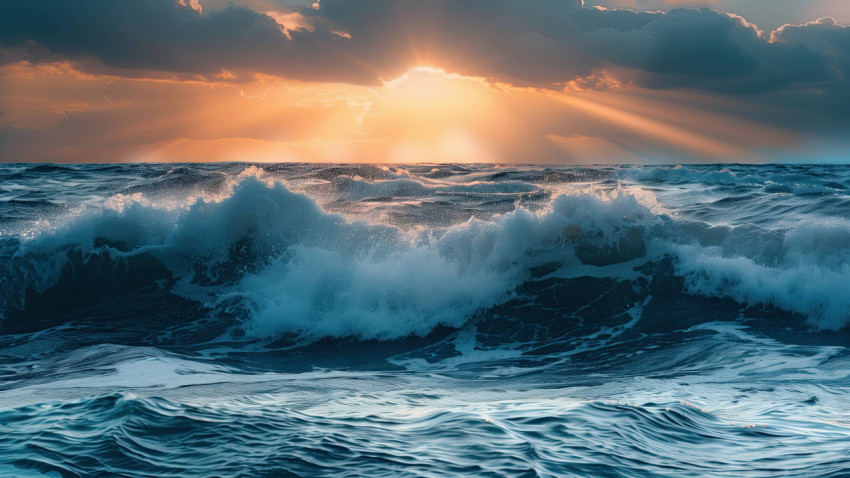 Amazing Wave Computer Background in High Definition