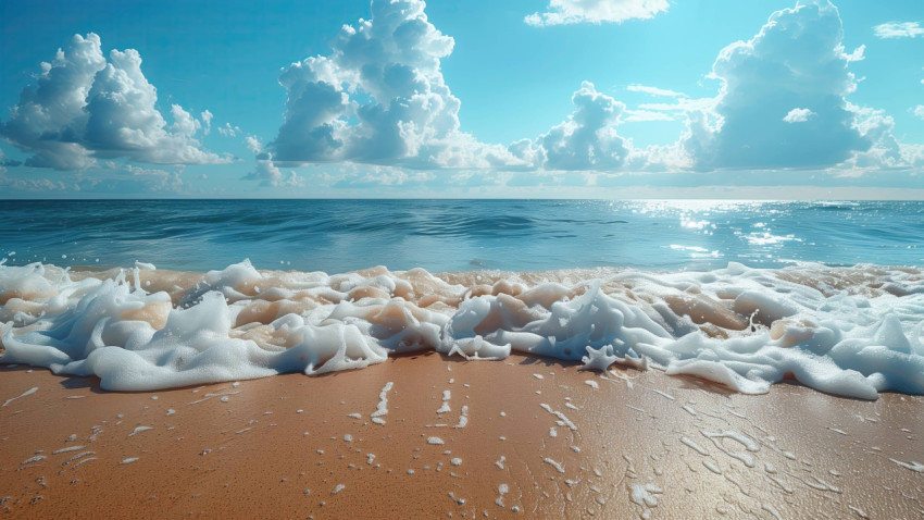 Dynamic and Creative Wave PC Wallpaper for Your Desktop