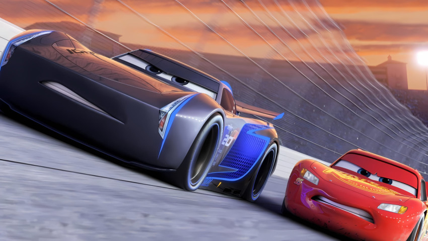 Lightning McQueen Speed Landscape Pic