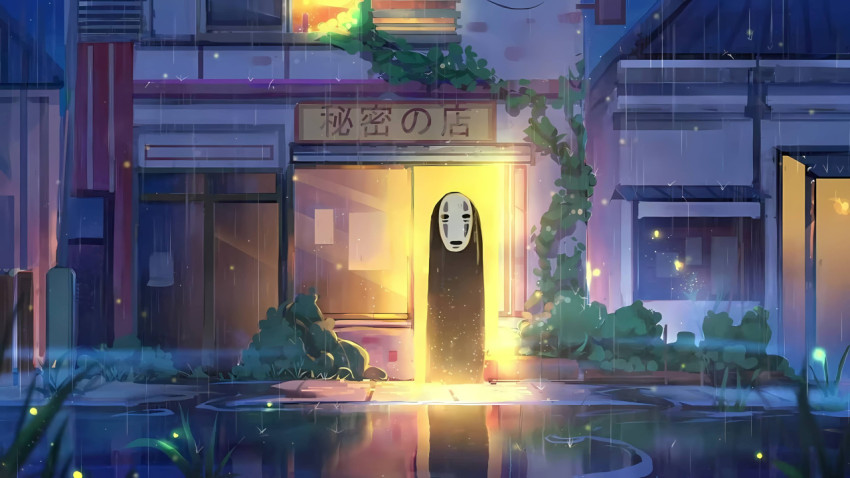 Beautiful Spirited Away Anime Wallpaper for PC