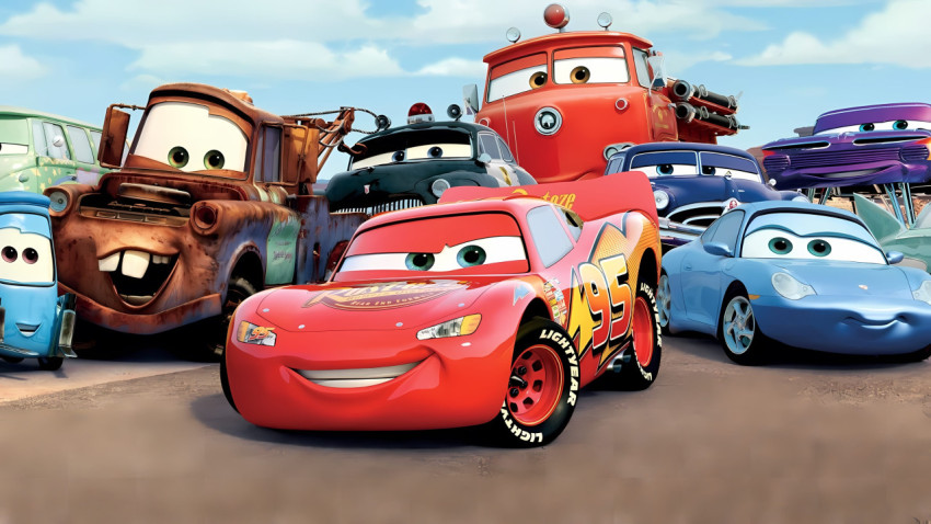 Lightning McQueen With Friend HD Computer Picture