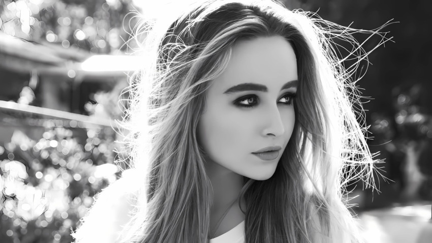 Sabrina Carpenter Cute Desktop Art