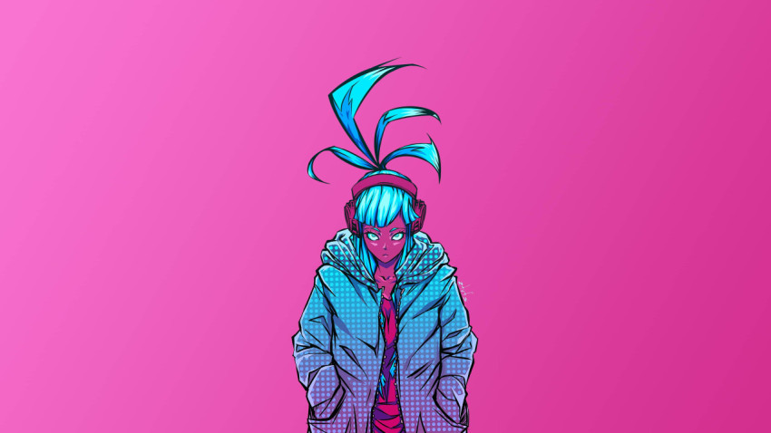 Simple Cute Pink Wallpaper for Your Desktop PC 4K