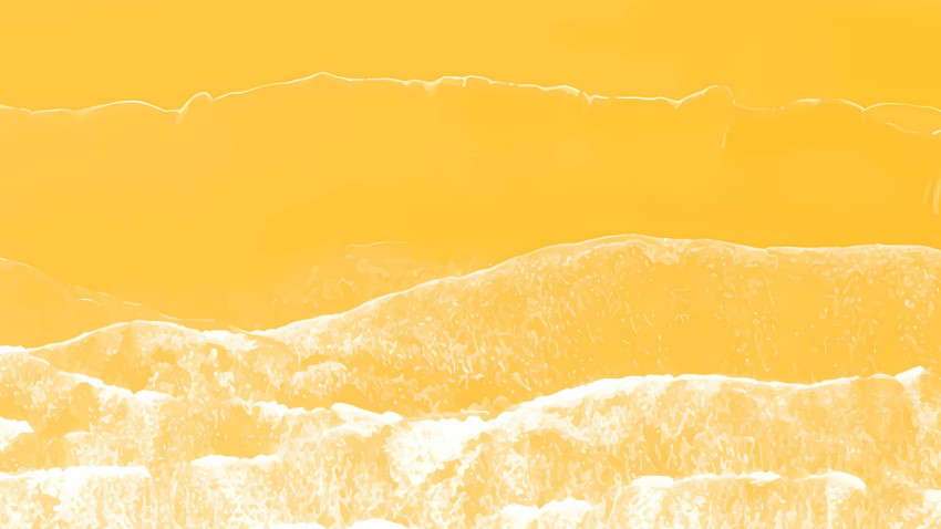 Soft Yellow Aesthetic Background Image for PC