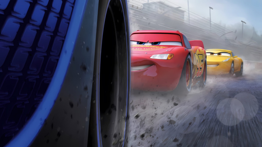 Lightning McQueen Epic Landscape Wall