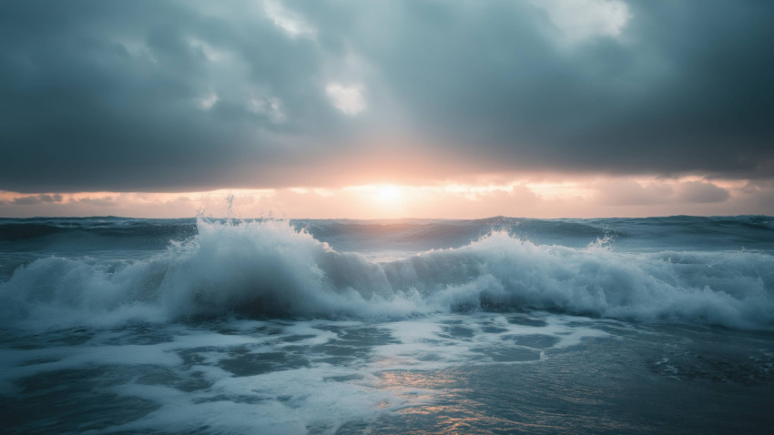 Wave Desktop Picture to Give Your PC a Coastal Touch 4K