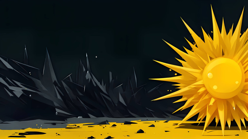 Soothing Yellow Aesthetic Wallpaper for Computer