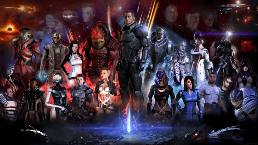 Epic Mass Effect Landscape 4K