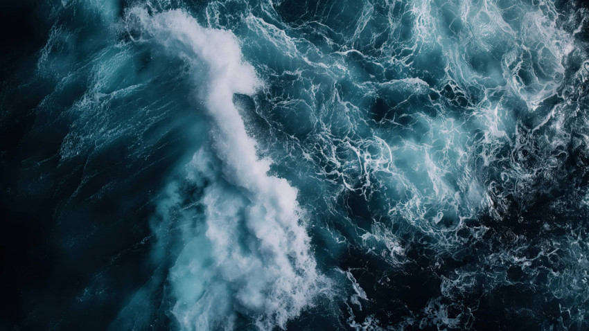 Tranquil Wave Wallpaper to Calm Your Desktop