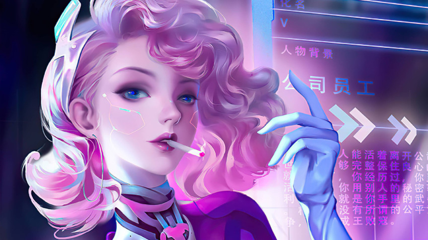 Elegant Pink PC Wallpaper for Cozy Vibe