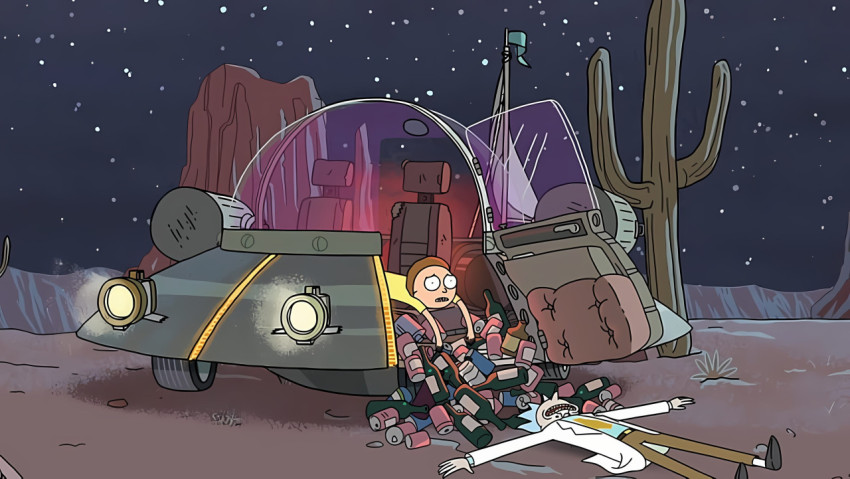 4K Rick and Morty in Another Dimension