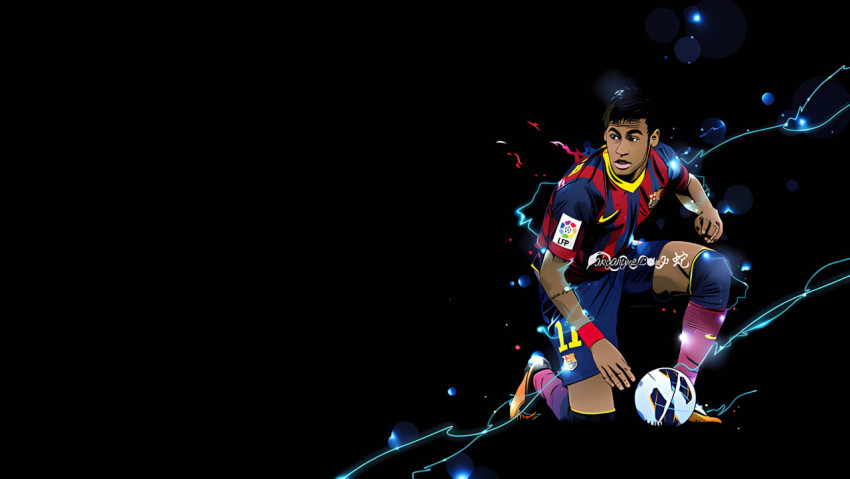 Barcelona Brasil Cool Neymar Desktop Wallpaper