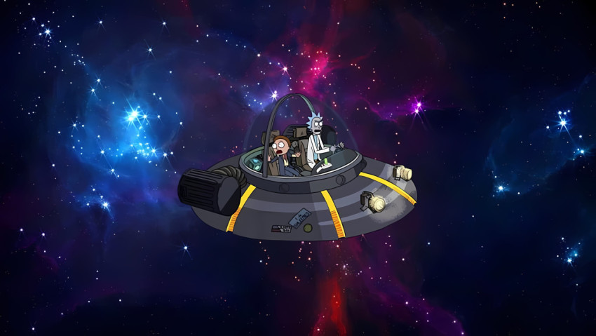 Rick and Morty 4K Desktop Wallpaper