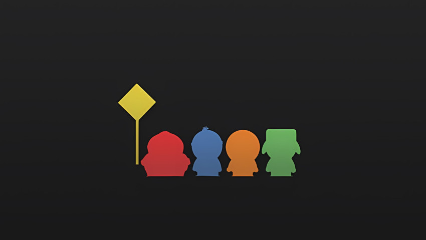 South Park Group Fun Scene Wallpaper For Desktop