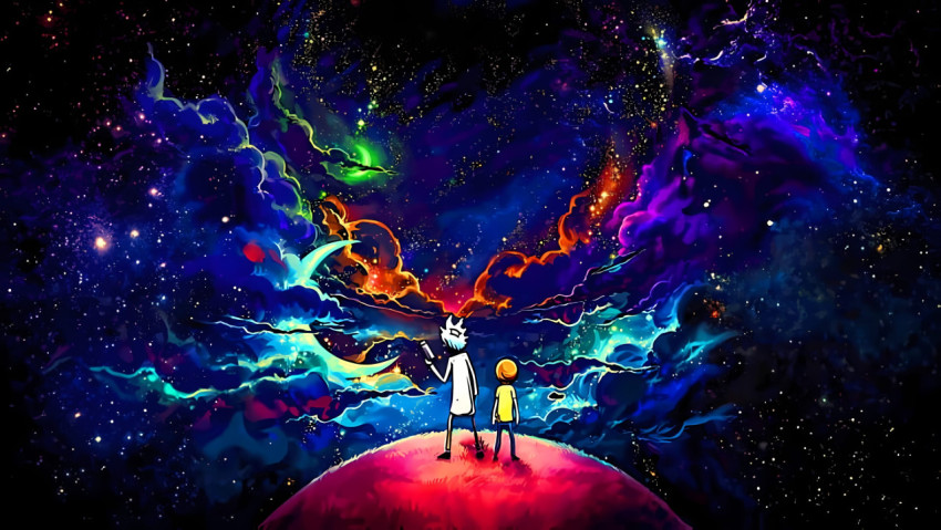Rick and Morty Multiverse Background