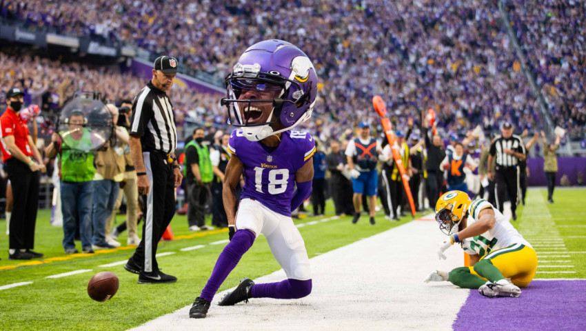 Justin Jefferson Desktop Wallpaper Free to Download