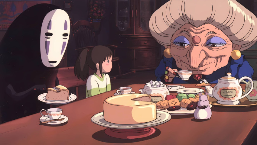Spirited Away HD Background for Your Laptop Screen