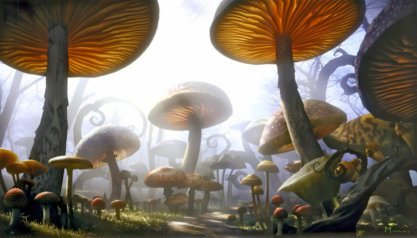 Sweet Mushroom Desktop Wallpaper for Every Computer