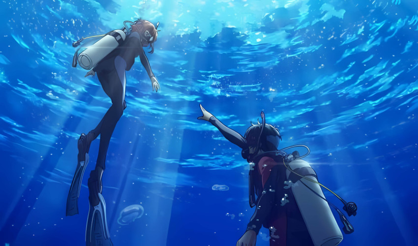 Clean Grand Blue Dreaming Desktop Wallpaper