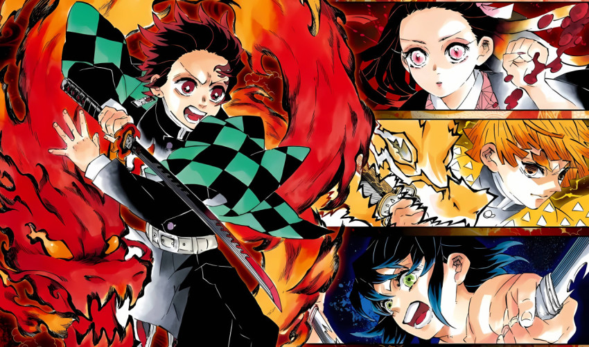 Demon Slayer Characters 4K Picture