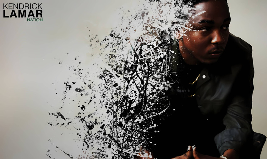 Kendrick Lamar Abstract Art PC
