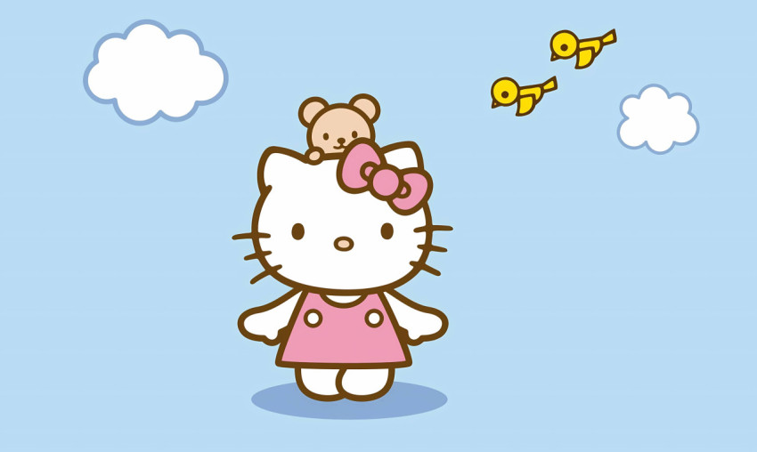 Vibrant Hello Kitty Wallpaper to Download for Free Desktop 4K