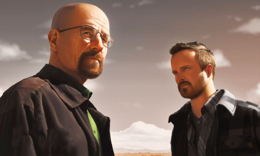 Walter White & Jesse Pinkman Br Bad 4K Desktop Wallpaper 4K