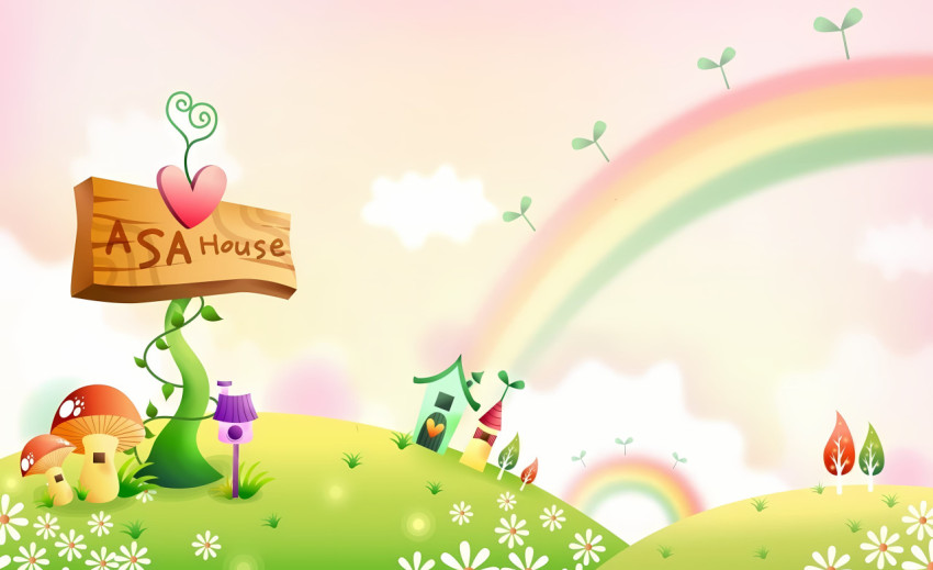 Fun and Colorful Kids Desktop Background for PC