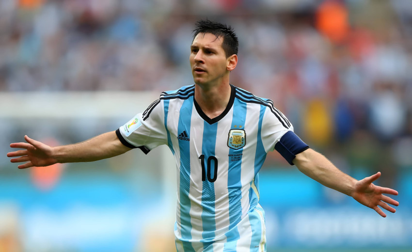 Messi Goal Celebration Wallpaper