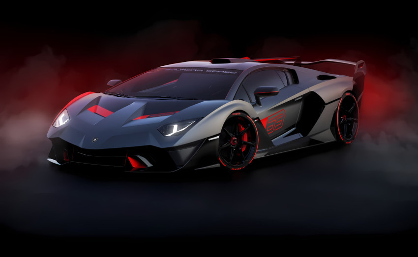 Shiny Lamborghini Car Wallpaper 4K