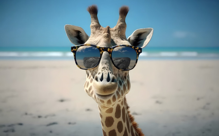 Vibrant Giraffe  Goofy Ahh Image for Your Desktop PC 4K