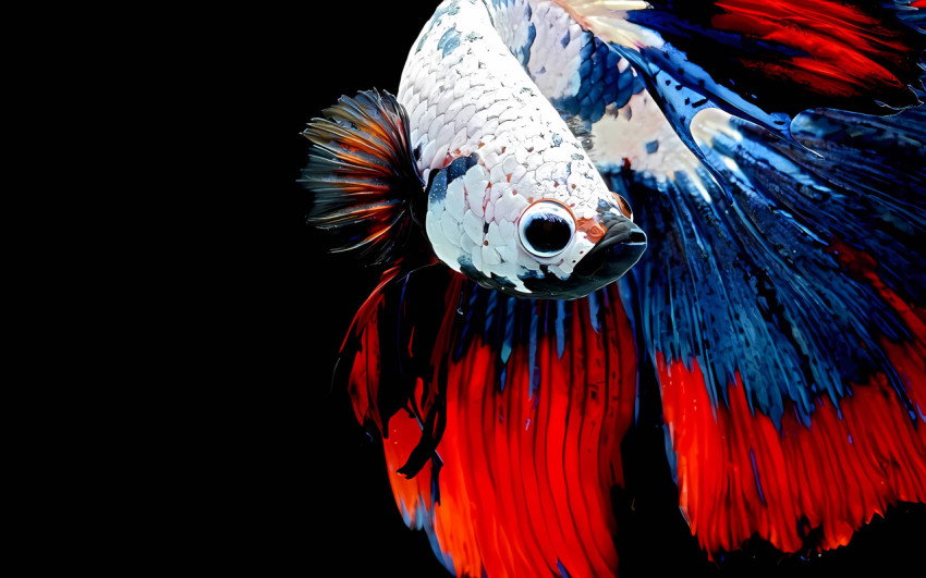 4K Fish Pic for a Peaceful Desktop Wallpaper