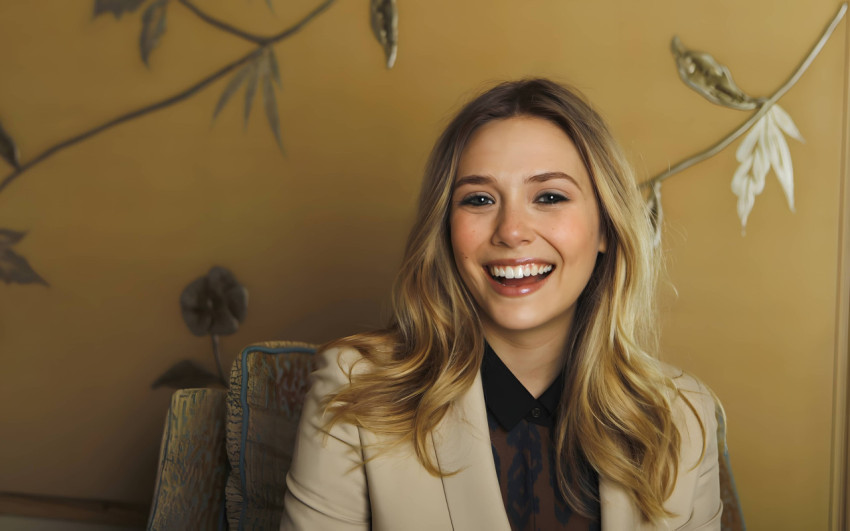 Elizabeth Olsen stylish desktop image