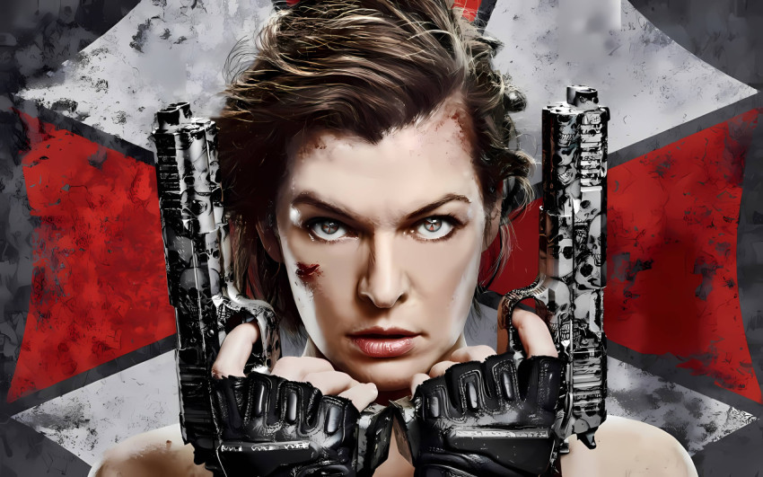 Resident Evil Game Art Desktop Photo