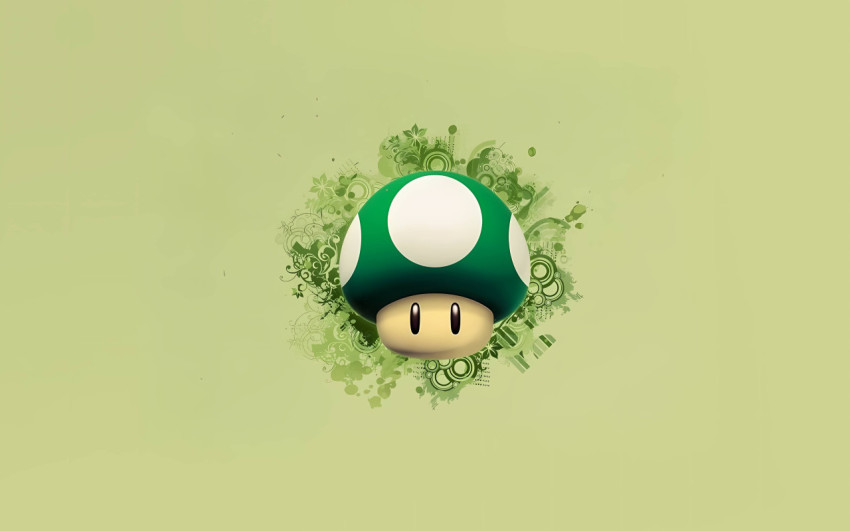 Charming Mushroom Desktop Wallpaper for a Fun Look