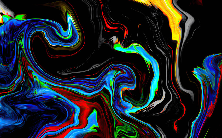 Colorful Psychedelic Art Wallpaper For Laptop