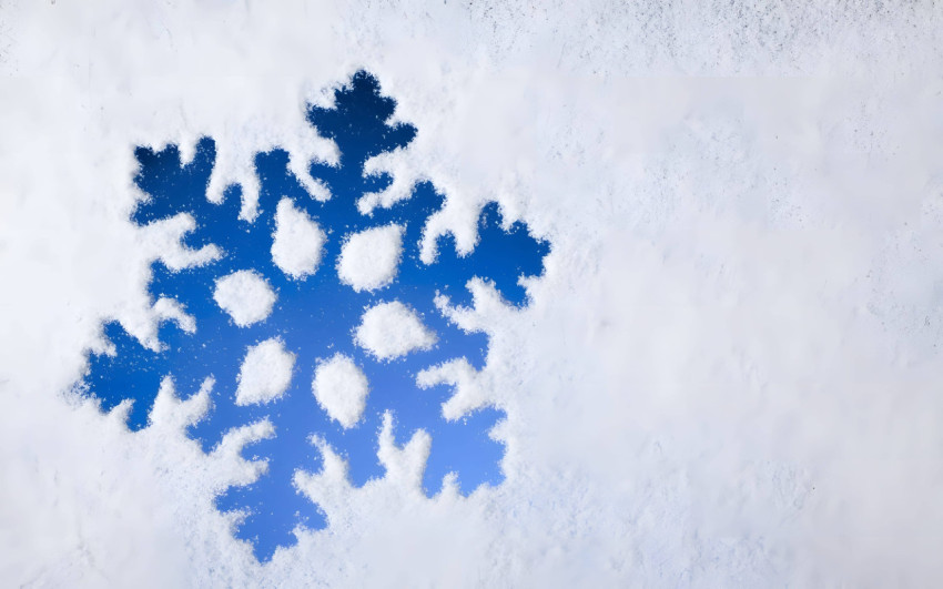 Crystal Snowflake Glow Image