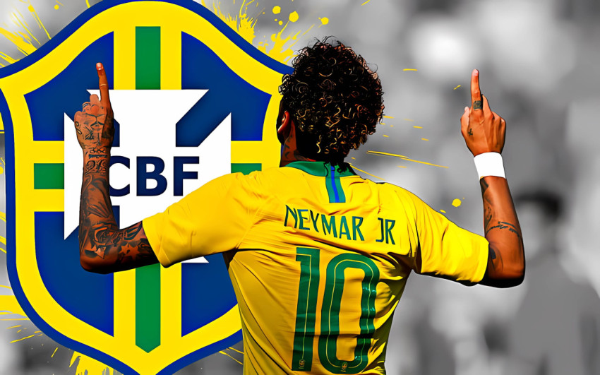 Neymar Celebrating Wallpaper For Laptop PC