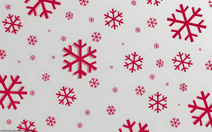 Icy Snowflake Magic Wallpaper