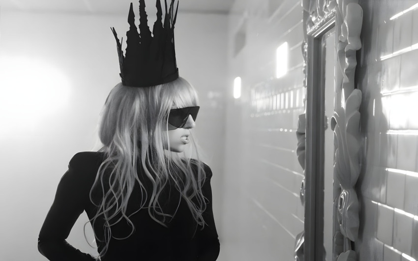 Gorgeous Lady Gaga Desktop Wallpaper HD