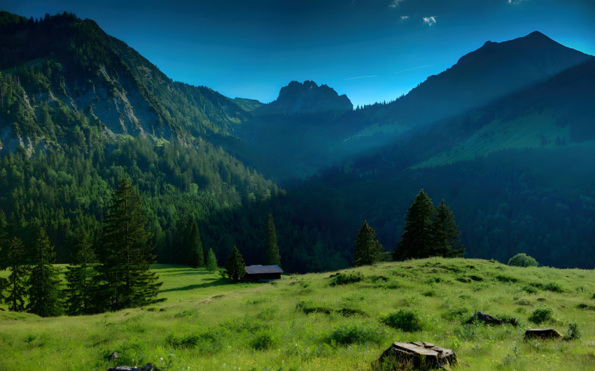 Beautiful Nature Scene Wallpaper
