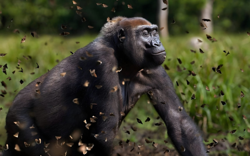 Bold Gorilla Desktop Image