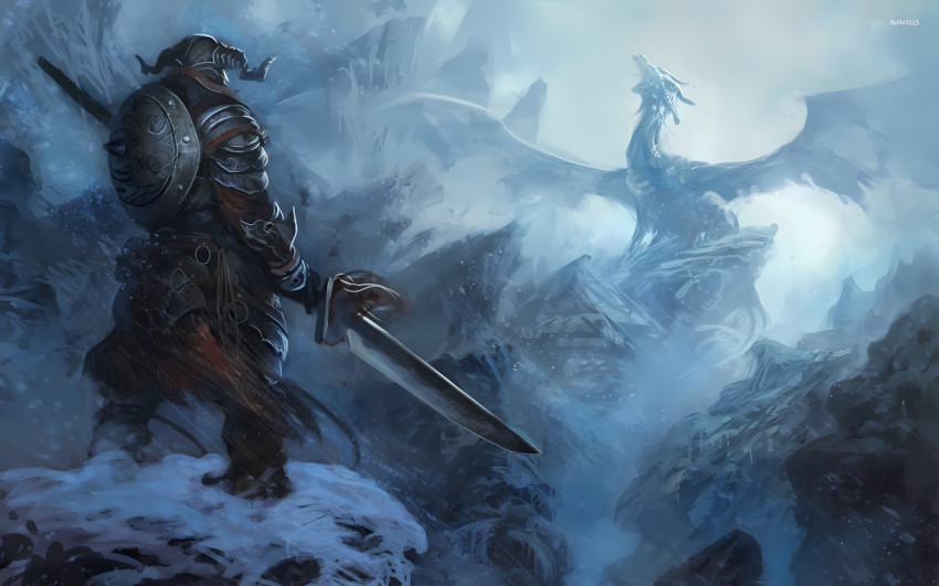 Skyrim Desktop Wallpaper for Gamer