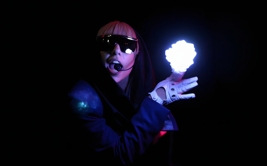Bright Lady Gaga Desktop Picture 4K